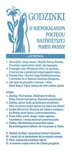 Godzinki o Niepokalanym Poczęciu NMP (paczka 25 szt.)