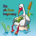 Podstawka korkowa "Kto ufa Panu bezpieczny"