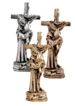 Święty Franciszek pod krzyżem 
