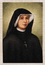 św. Faustyna Kowalska - obraz tkany