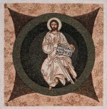 Jezus Pantokrator - Obraz tkany