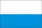 Flaga Maryjna biało-niebieska