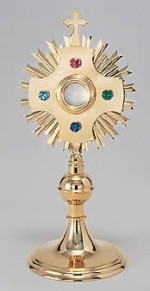 Relikwiarz pozłacany 587