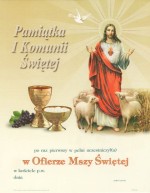 Obrazek pierwszokomunijny 42